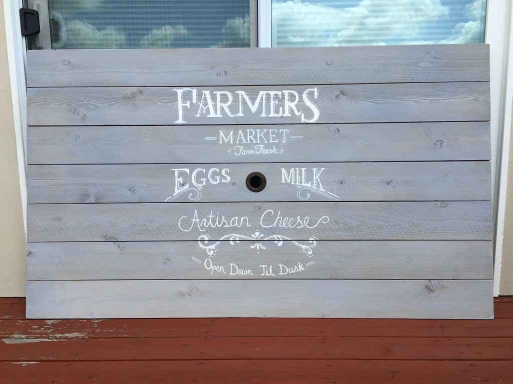 Farmer's Market Patio Table Top