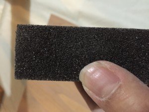 Medium grit sanding block