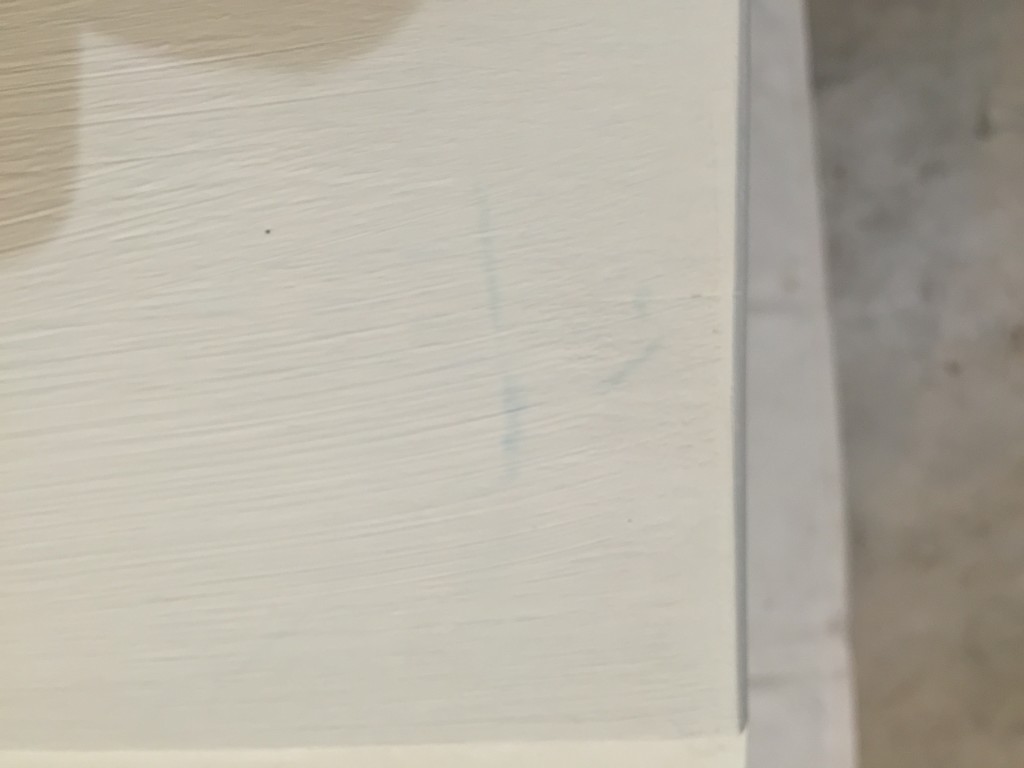 Stain seeping up through paint